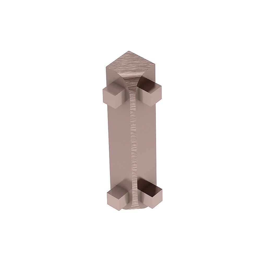 Schluter Rondec-Ct In Corner 90 Degrees 3/8in. Aluminum Brush Copper