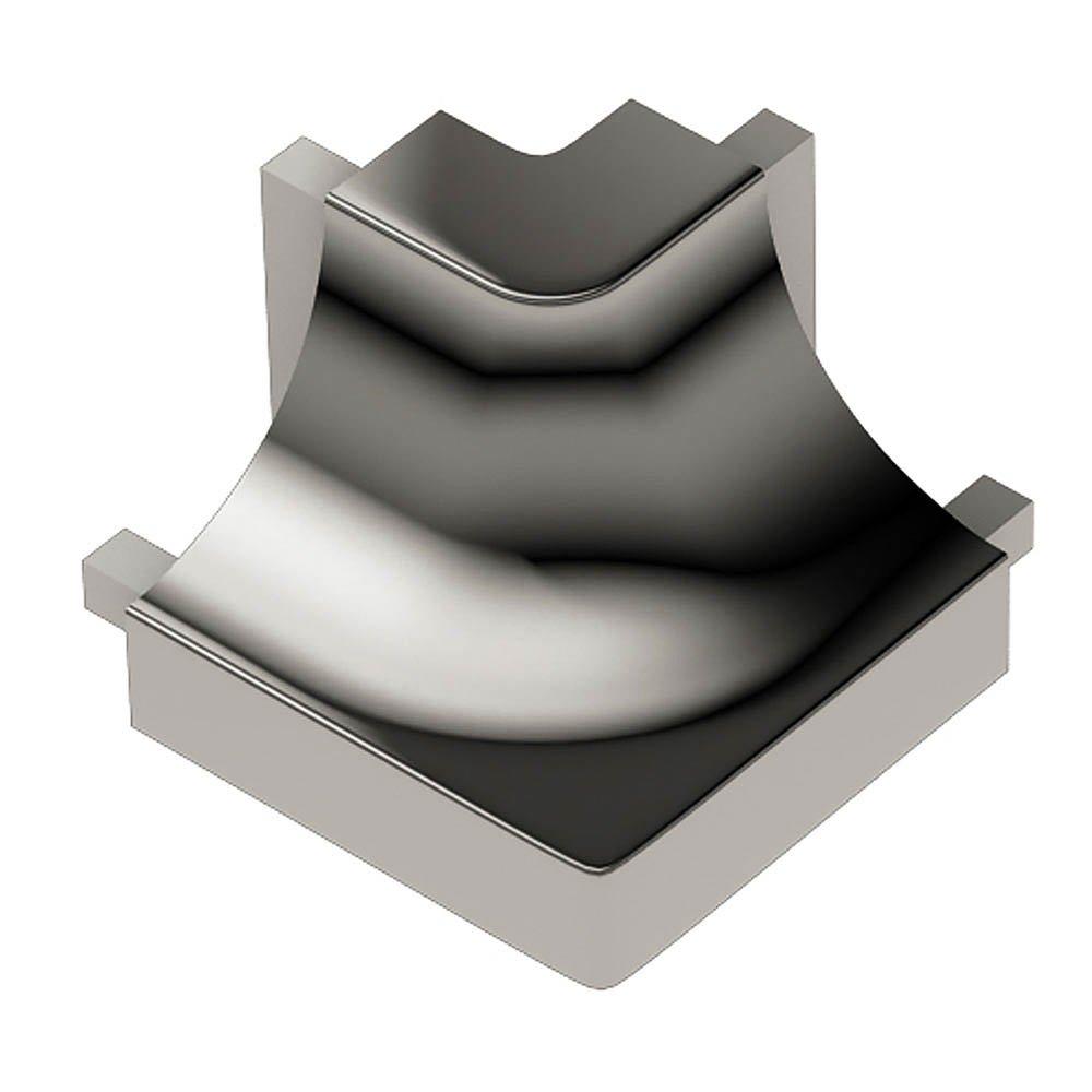 Schluter Dilex-Ahk Out Corner 90 Degrees Aluminum Polish Nickel