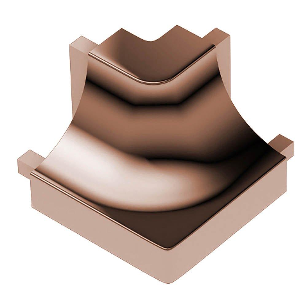 Schluter Dilex-Ahk Out Corner 90 Degrees Aluminum Polish Copper