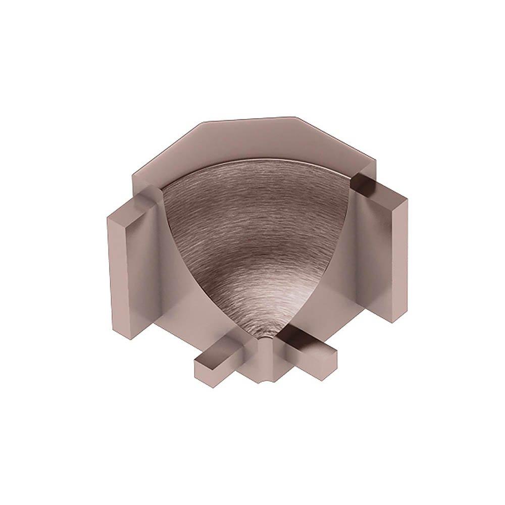 Schluter Dilex-Ahk In Corner 90 Degrees Aluminum Brush Copper