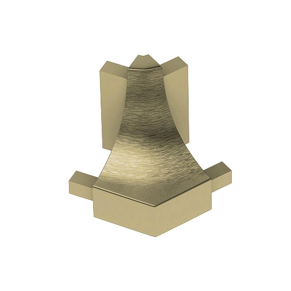 Schluter Dilex-Ahk Out Corner 135 Degrees Aluminum Brush Brass