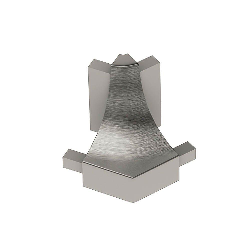 Schluter Dilex-Ahk Out Corner 135 Degrees Aluminum Brush Nickel