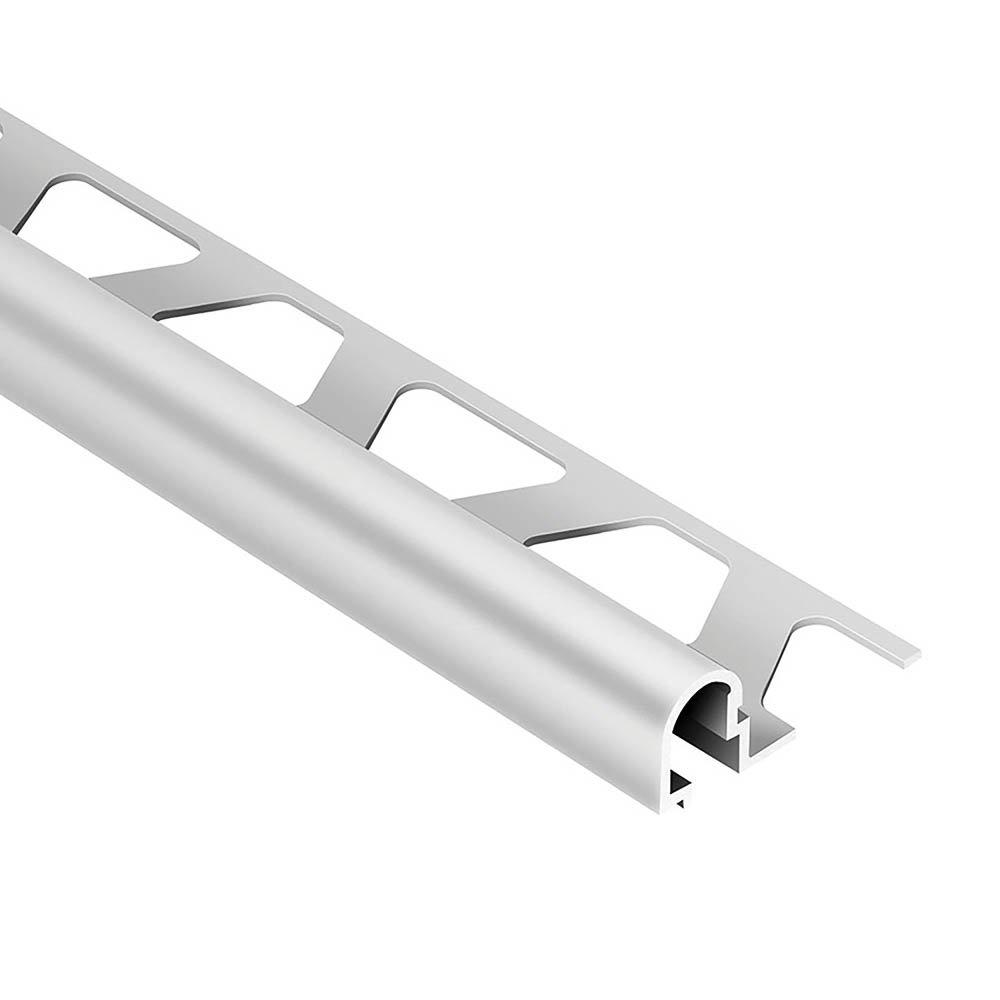 Schluter Rondec-Db Deco Trim 17/32in. Aluminum Satin