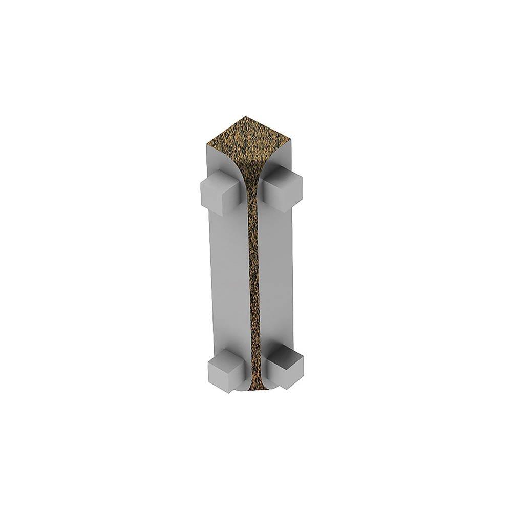 Schluter Rondec-Ct In Corner 90 Degrees 3/8in. Aluminum Bronze