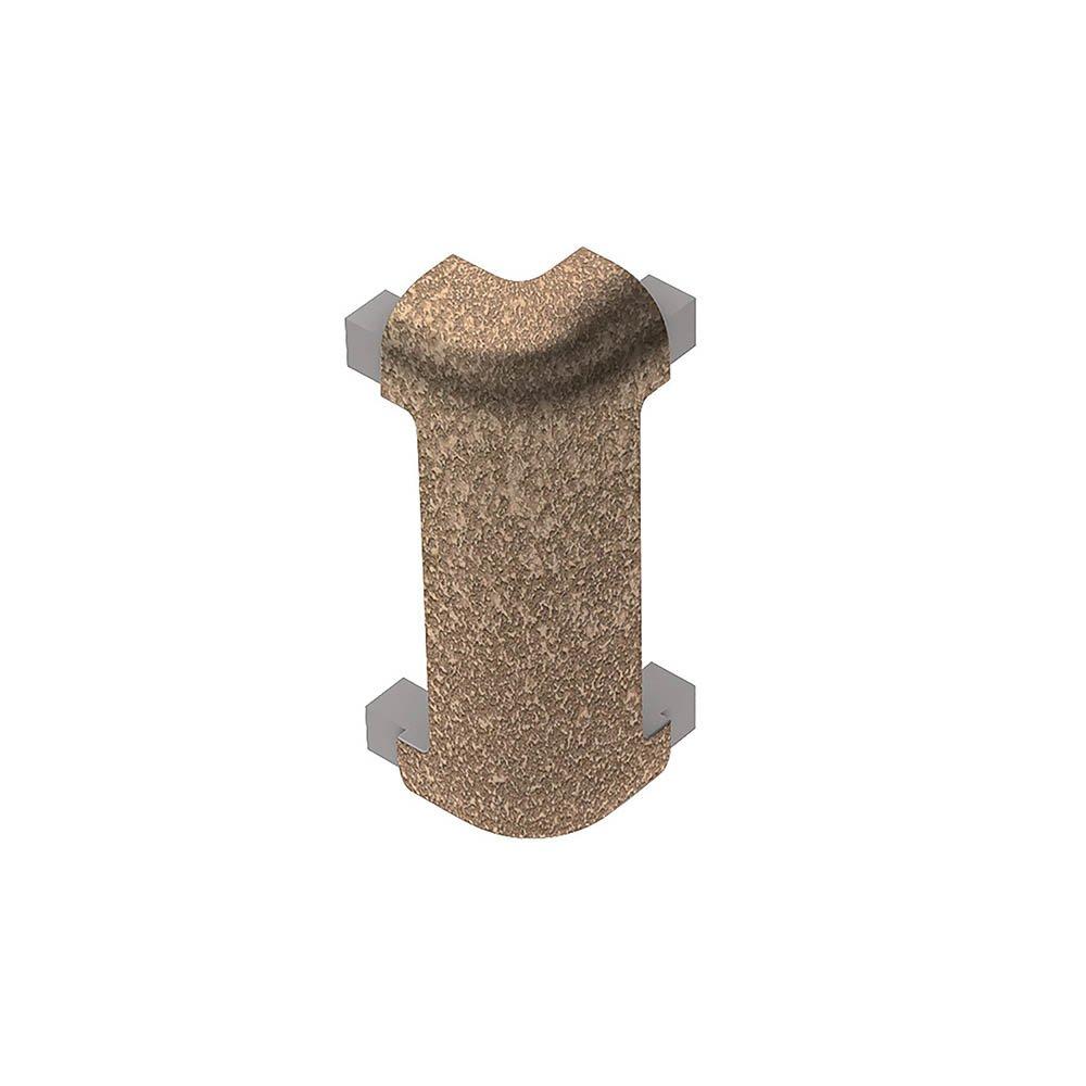 Schluter Rondec-Ct Out Corner 90 Degrees 1/2in. Aluminum Beige