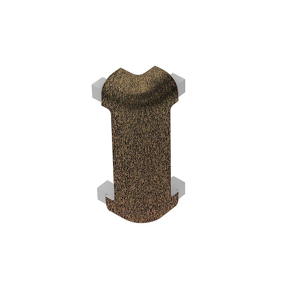 Schluter Rondec-Ct Out Corner 90 Degrees 3/8in. Aluminum Bronze
