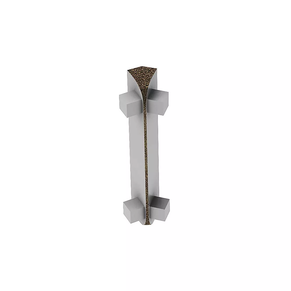 Schluter Rondec-Ct In Corner 135 Degrees 5/16in. Aluminum Bronze