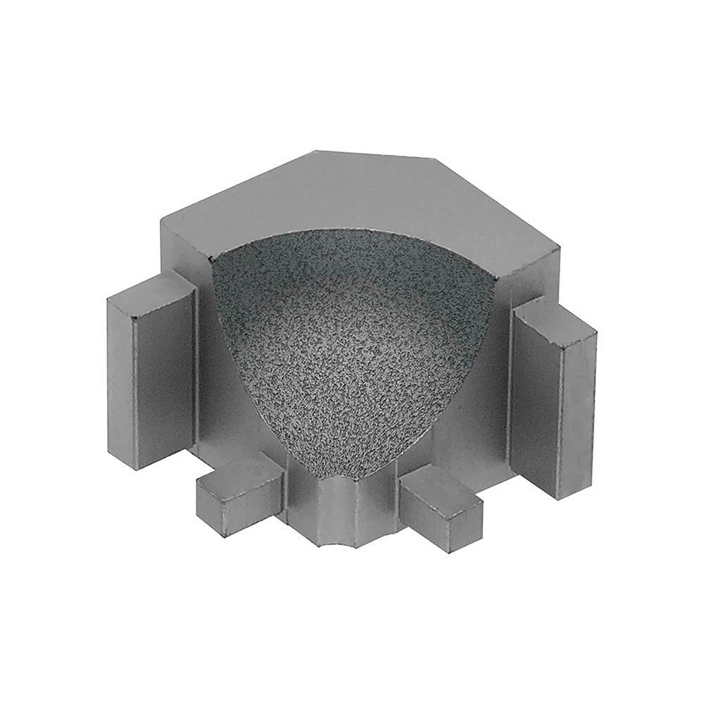Schluter Dilex-Ahk In Corner 90 Degrees Aluminum Pewter
