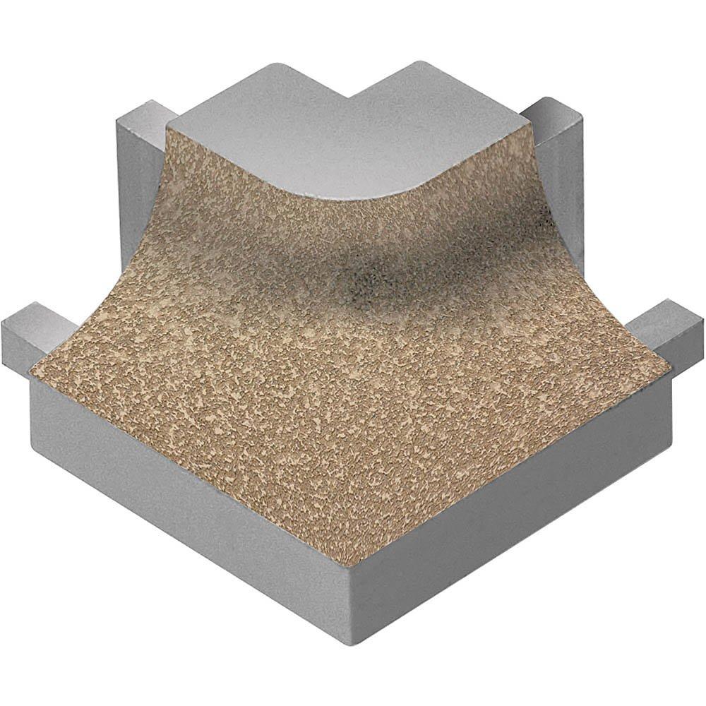 Schluter Dilex-Ahk Out Corner 90 Degrees Aluminum Beige