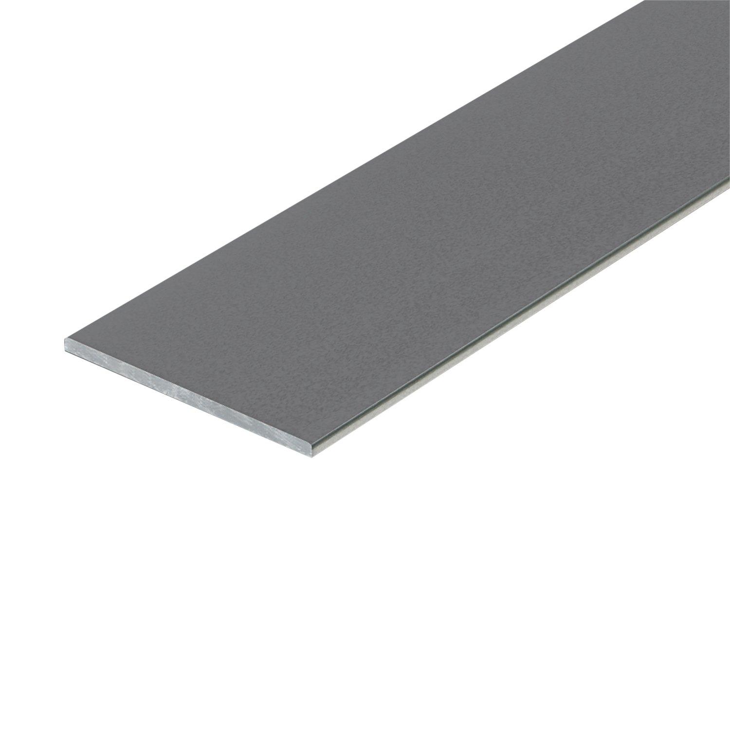 Schluter Rondec Bullnose Trim 1/2in. Aluminum Gray