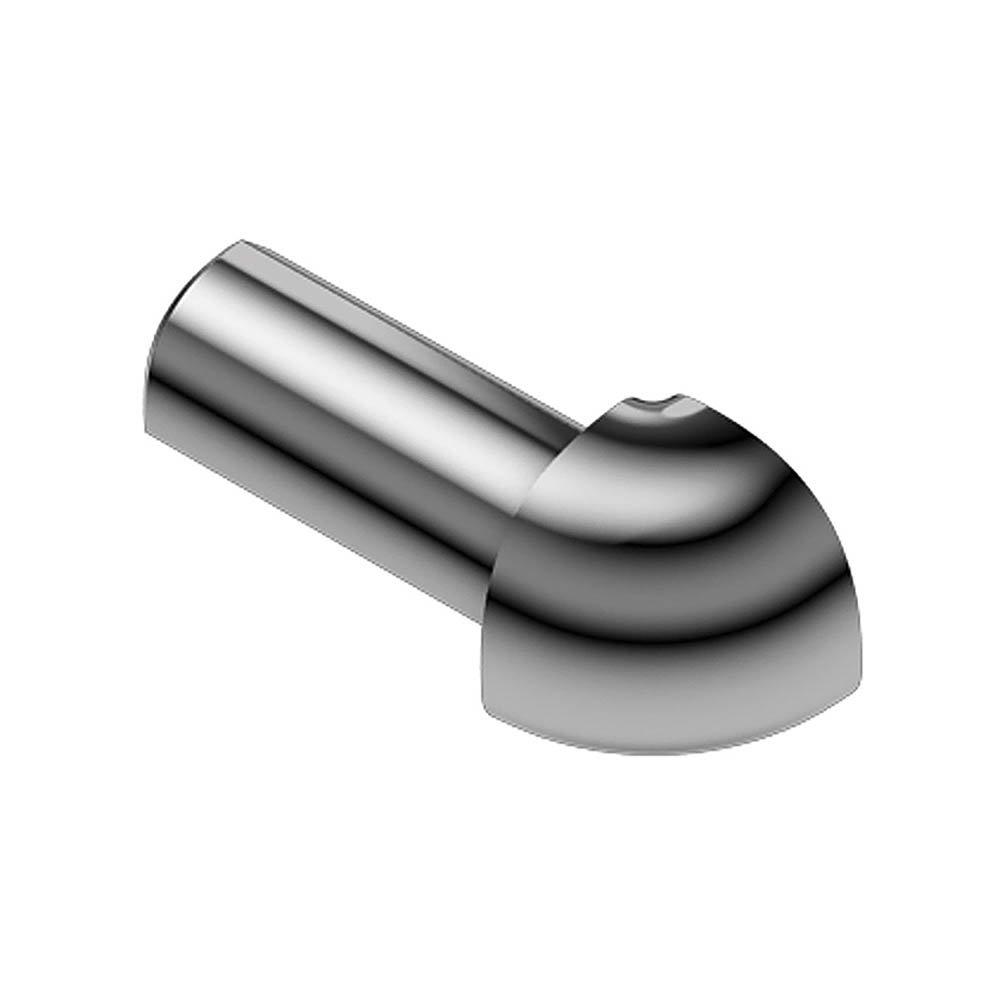 Schluter Rondec Out Corner 5/16in. Stainless Steel