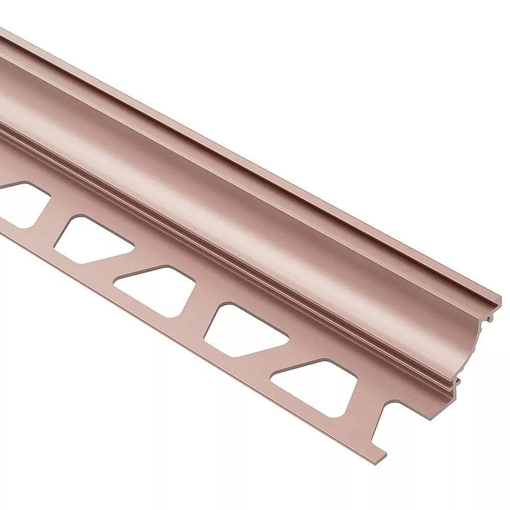 Schluter Dilex-Ahk Cove Base 5/16in. Aluminum Satin Copper
