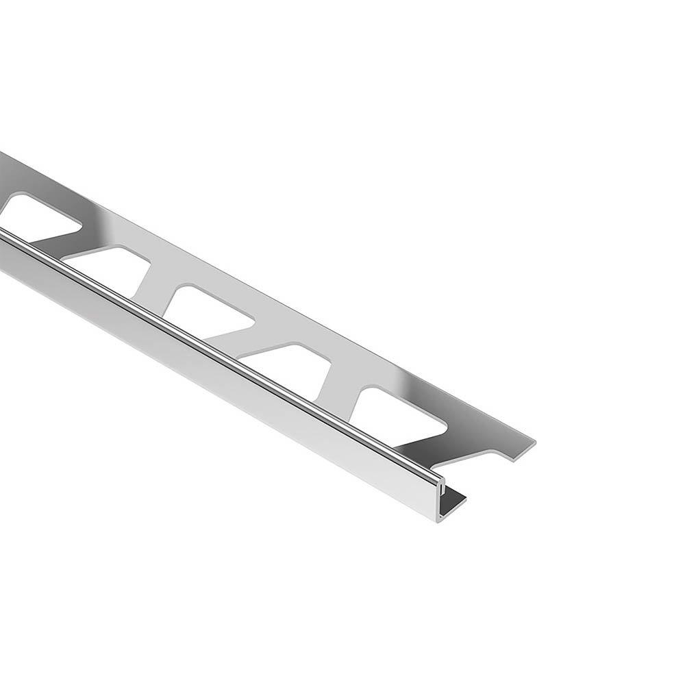 Schluter Schiene Edge Trim 3/16in. Stainless Steel