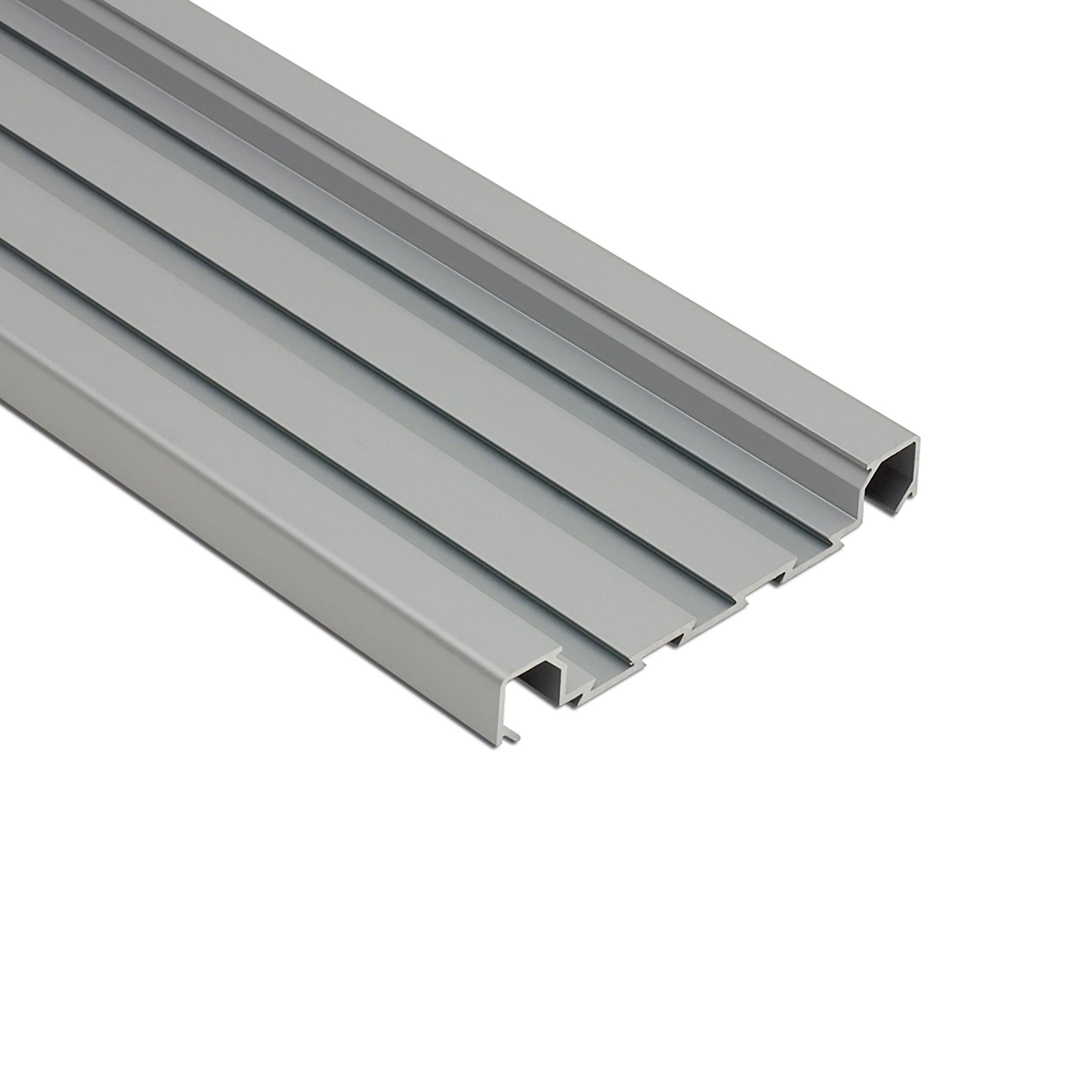 Schluter Quadec-Fs Deco 5/16in. Aluminum Satin