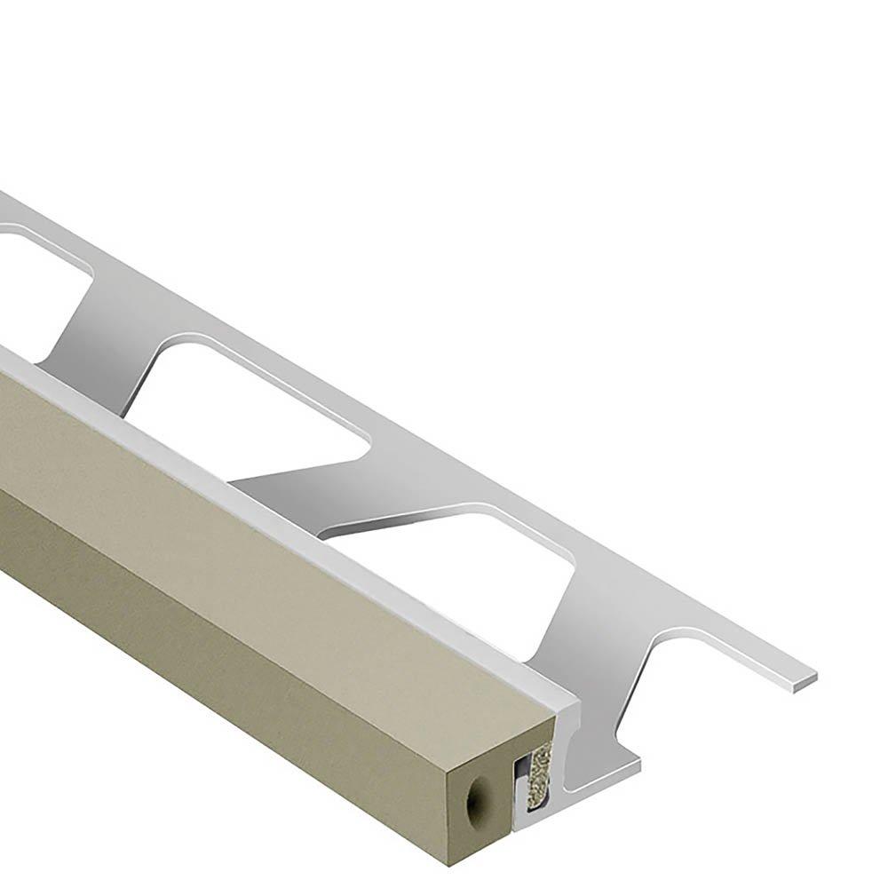 Schluter Dilex-Ksa 3/8in. Aluminum w/ 3/8in. Joint Grey