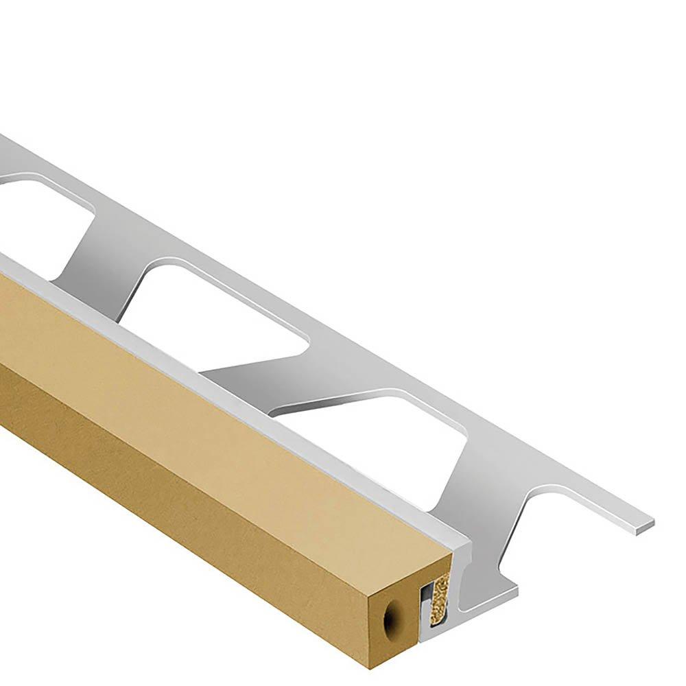 Schluter Dilex-Ksa 1/2in. Aluminum w/ 3/8in. Joint Light Beige