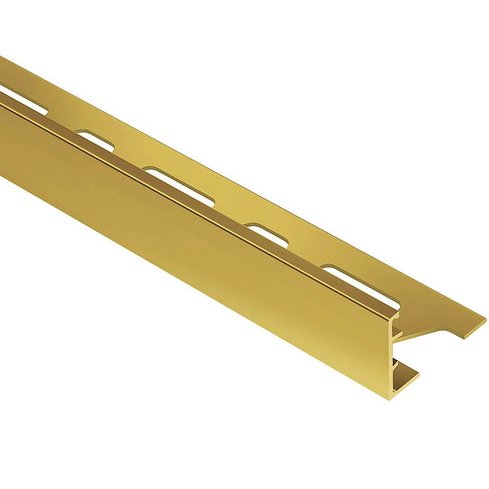 Schluter Schiene Edge Trim 9/16in. Brass