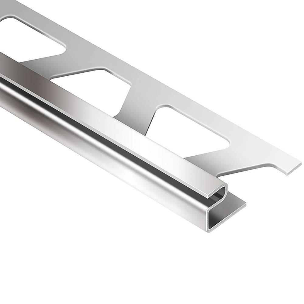 Schluter Deco 1/4in.-Wide Reveal 3/8in. Stainless Steel