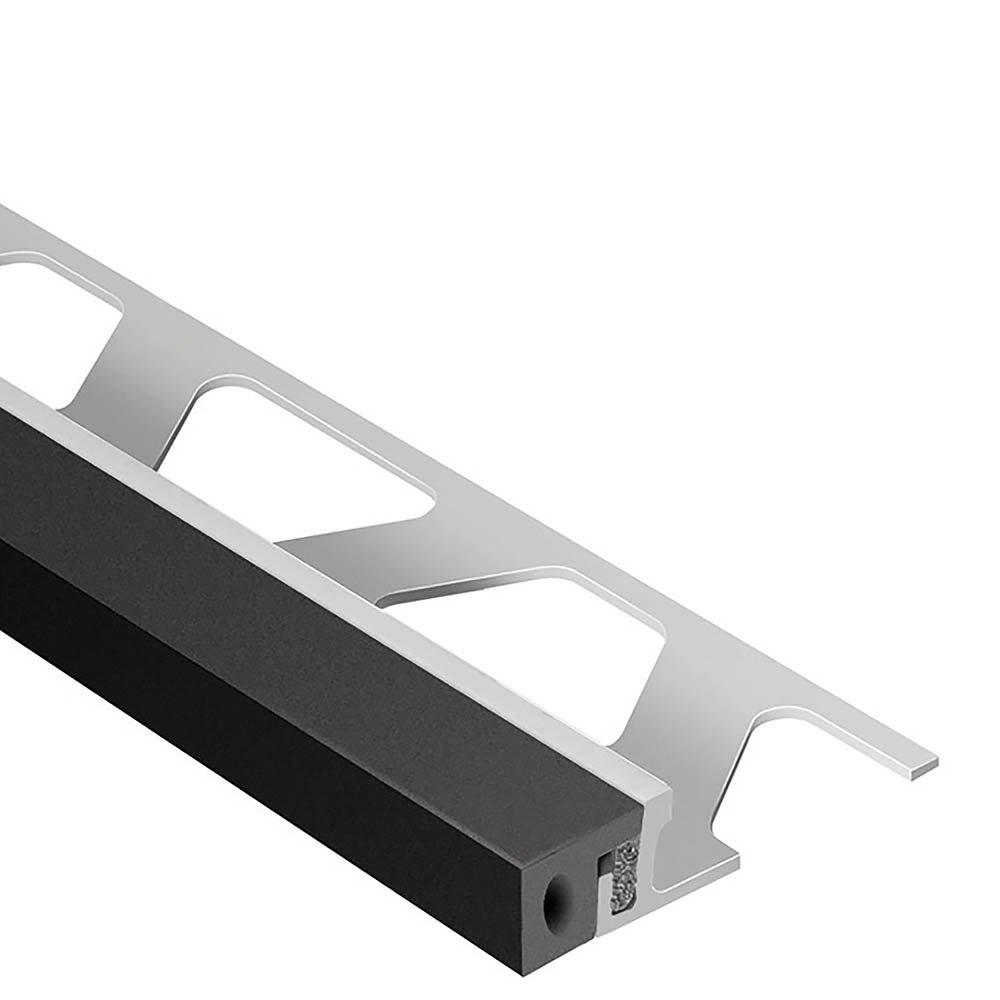 Schluter Dilex-Ksa 17/32in. Aluminum w/ 3/8in. Joint Black