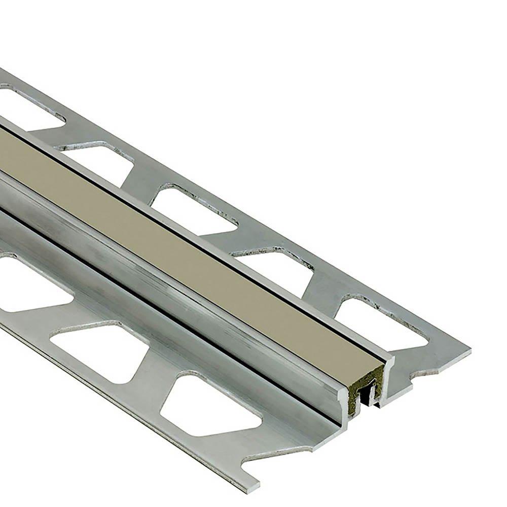 Schluter Dilex-Ksn 3/8in. Aluminum w/ 7/16in. Joint Gray