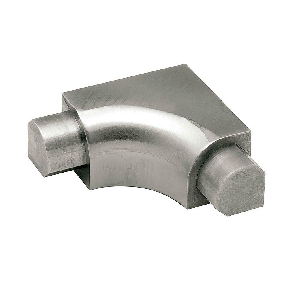Schluter Rondec 3/8in. Sink Corner 3/8in. Stainless Steel
