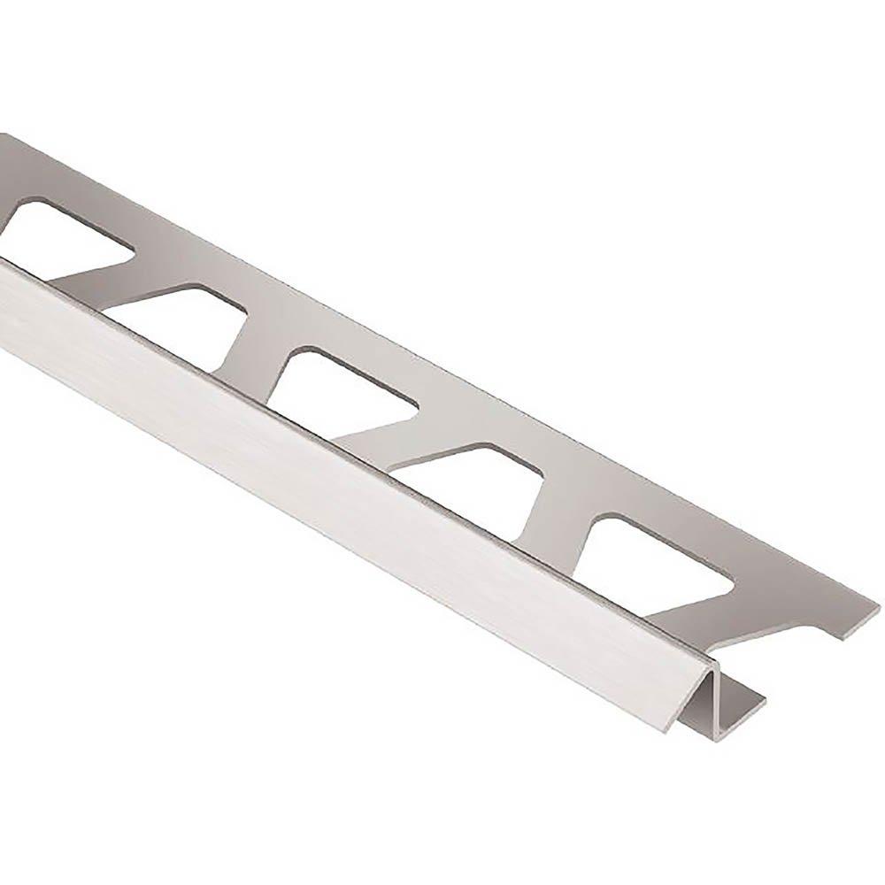 Schluter Reno-Tk Reducer 5/16in. Brush Stainless Steel