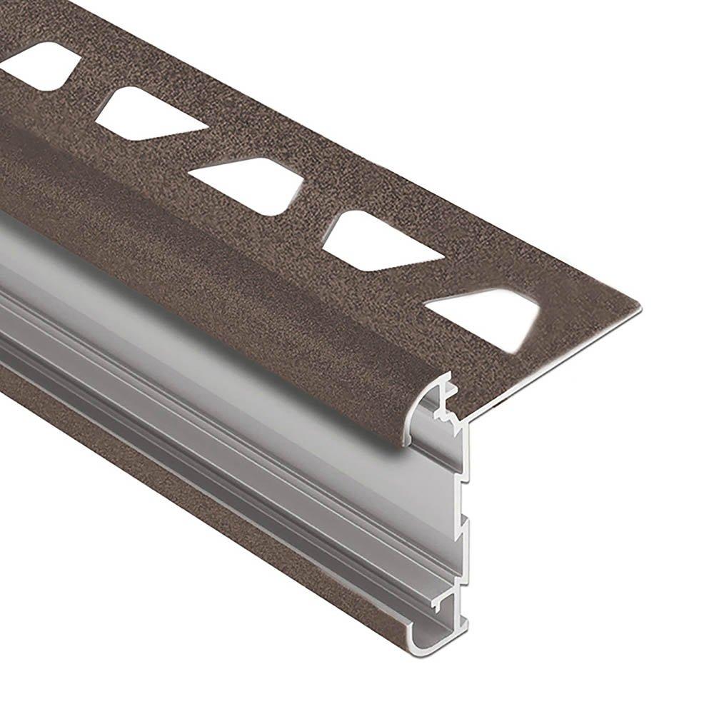 Schluter Rondec-Ct Counter Trim 1/2in. Aluminum Bronze