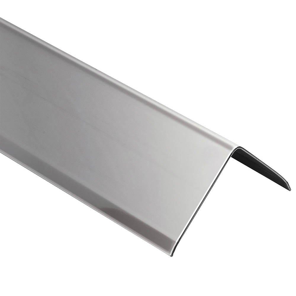 Schluter Eck-K W 1-9/32in. Retrofit Stainless Steel 8ft. 2-1/2in.