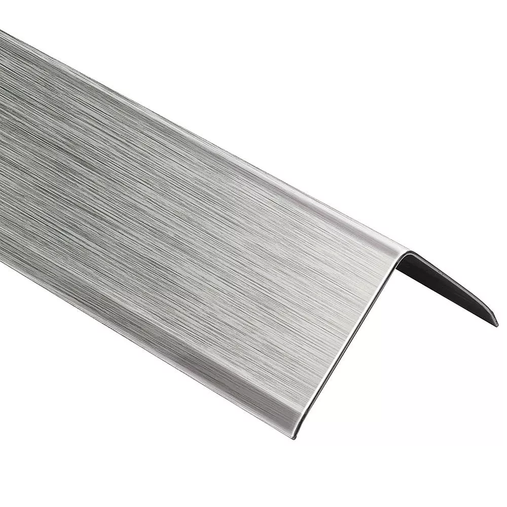 Schluter Eck-K W 2in. Retrofit Brush Stainless Steel 4ft. 11in.