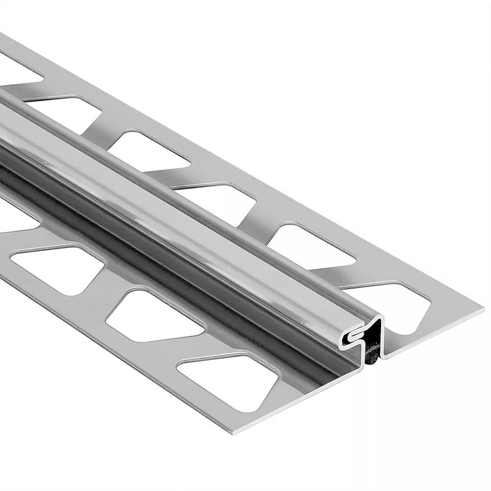 Schluter Dilex-Edp T/G Movement Trim 5/8in. Stainless Steel