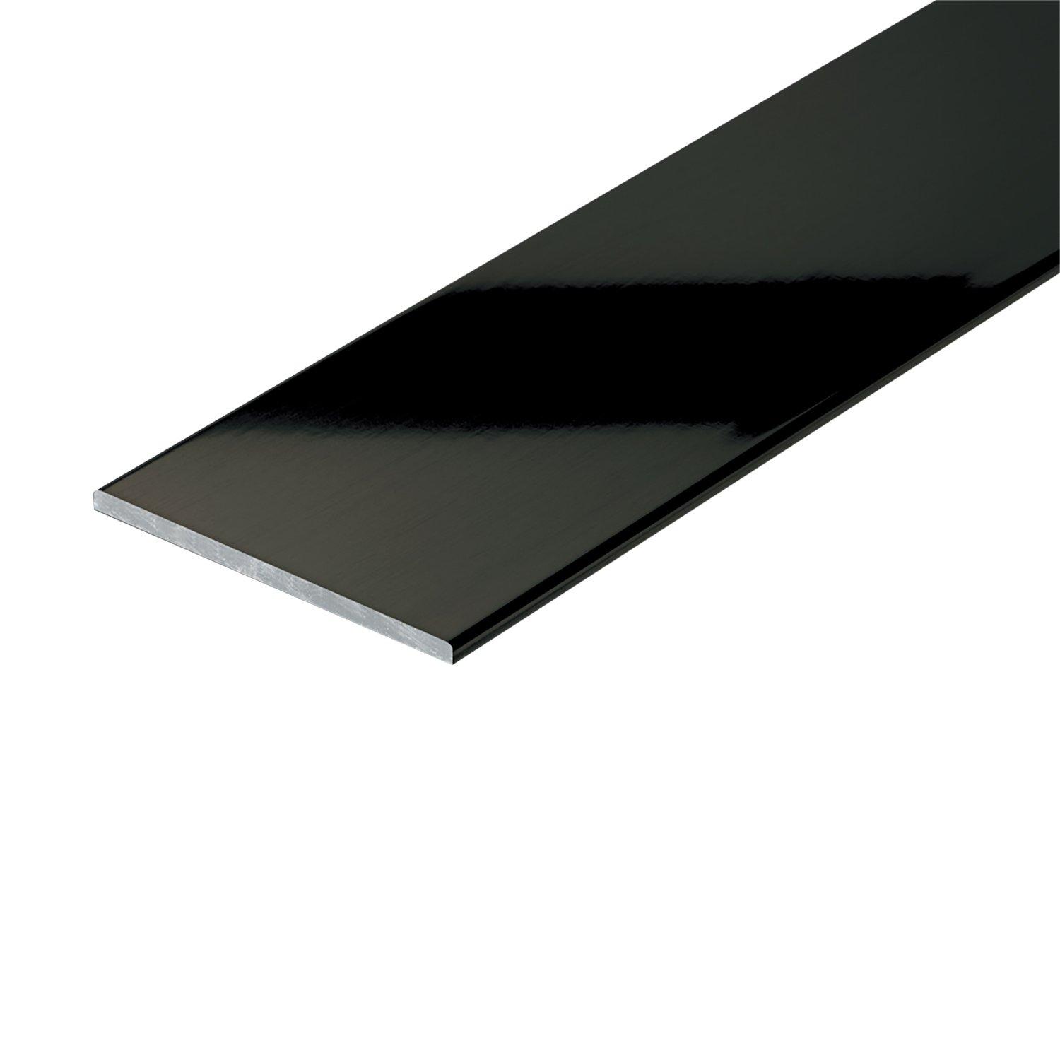 Schluter Dilex-Ksn 5/8in. Stainless Steel w/ 7/16in. Joint Black