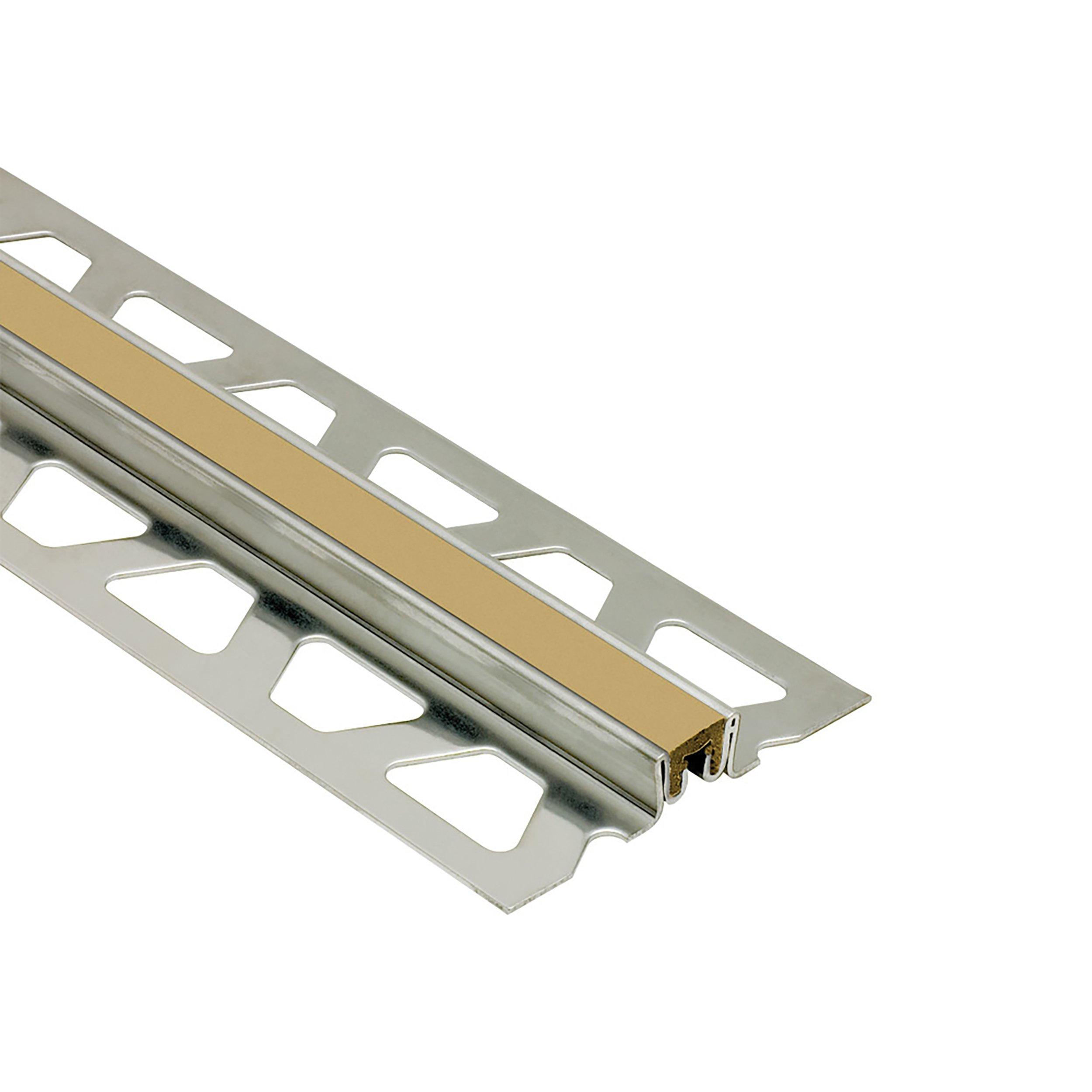 Schluter Dilex-Ksn 1in. Stainless Steel with 7/16in. Joint&nbsp;