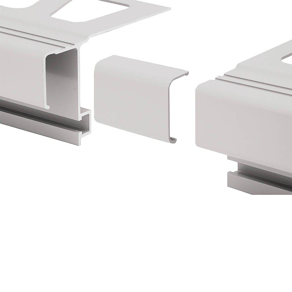 Schluter Bara-Rak/-Rtk Connector Bright White