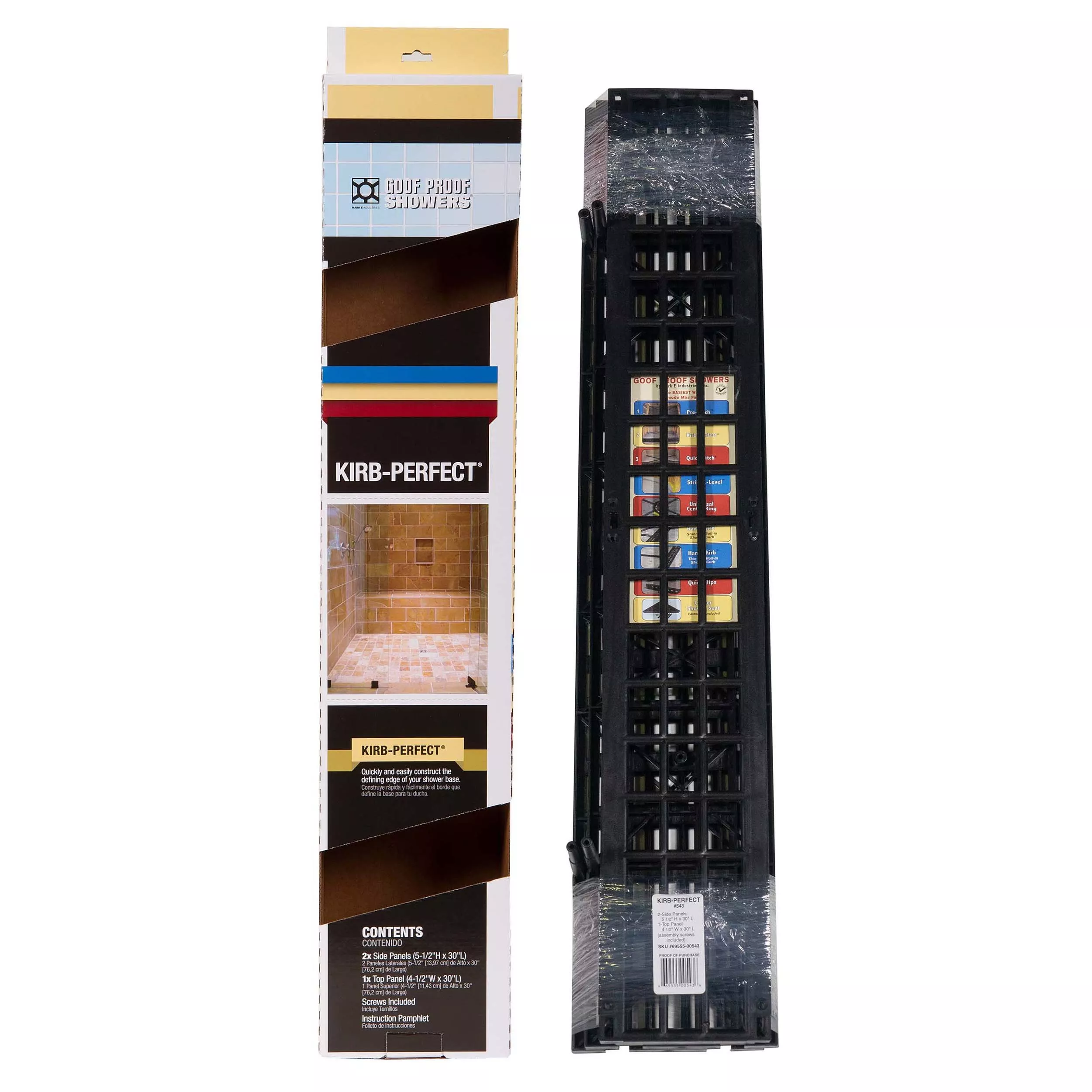 Goof Proof Showers Kirb Perfect Floor and Decor