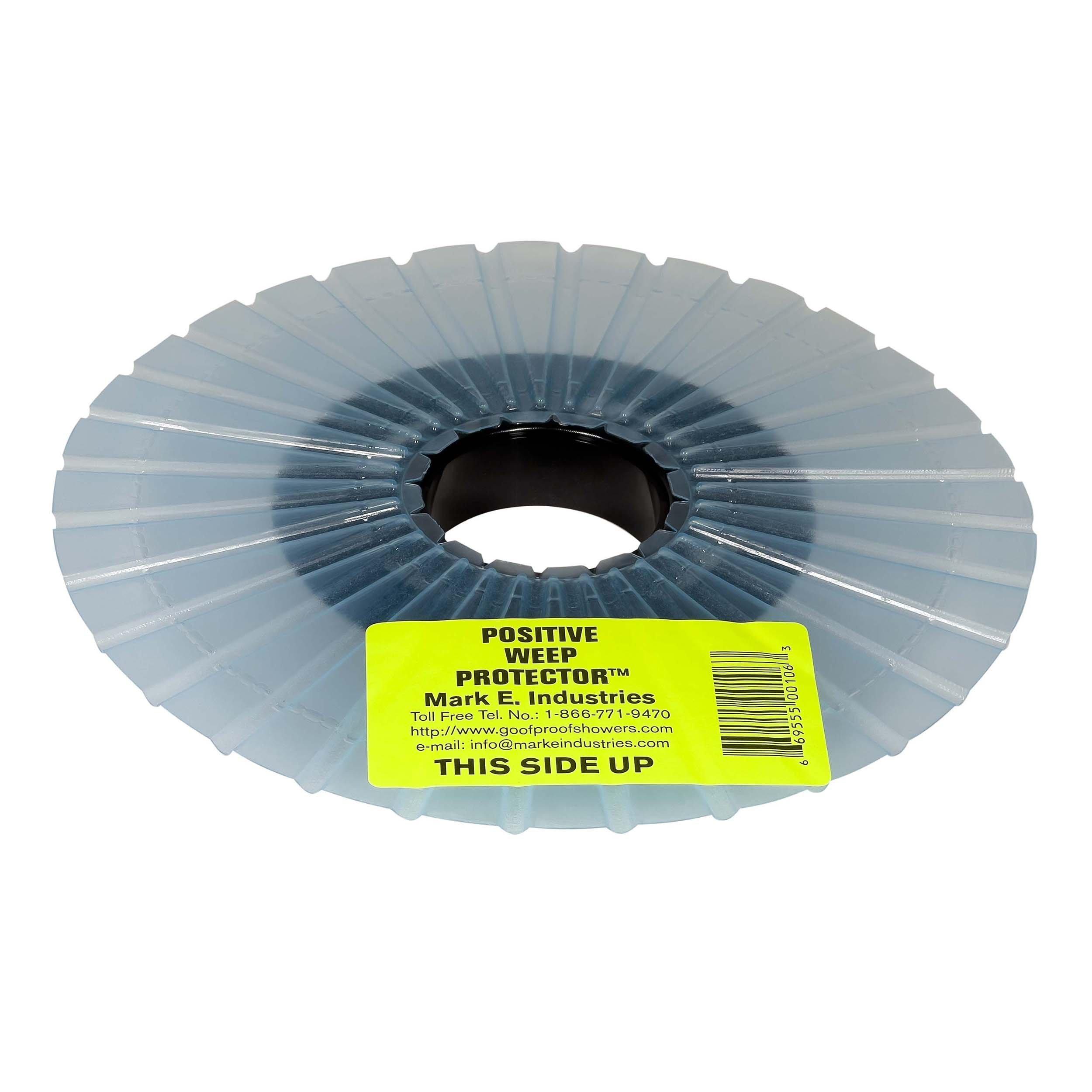 Goof Proof Showers Positive Weep Hole Protector