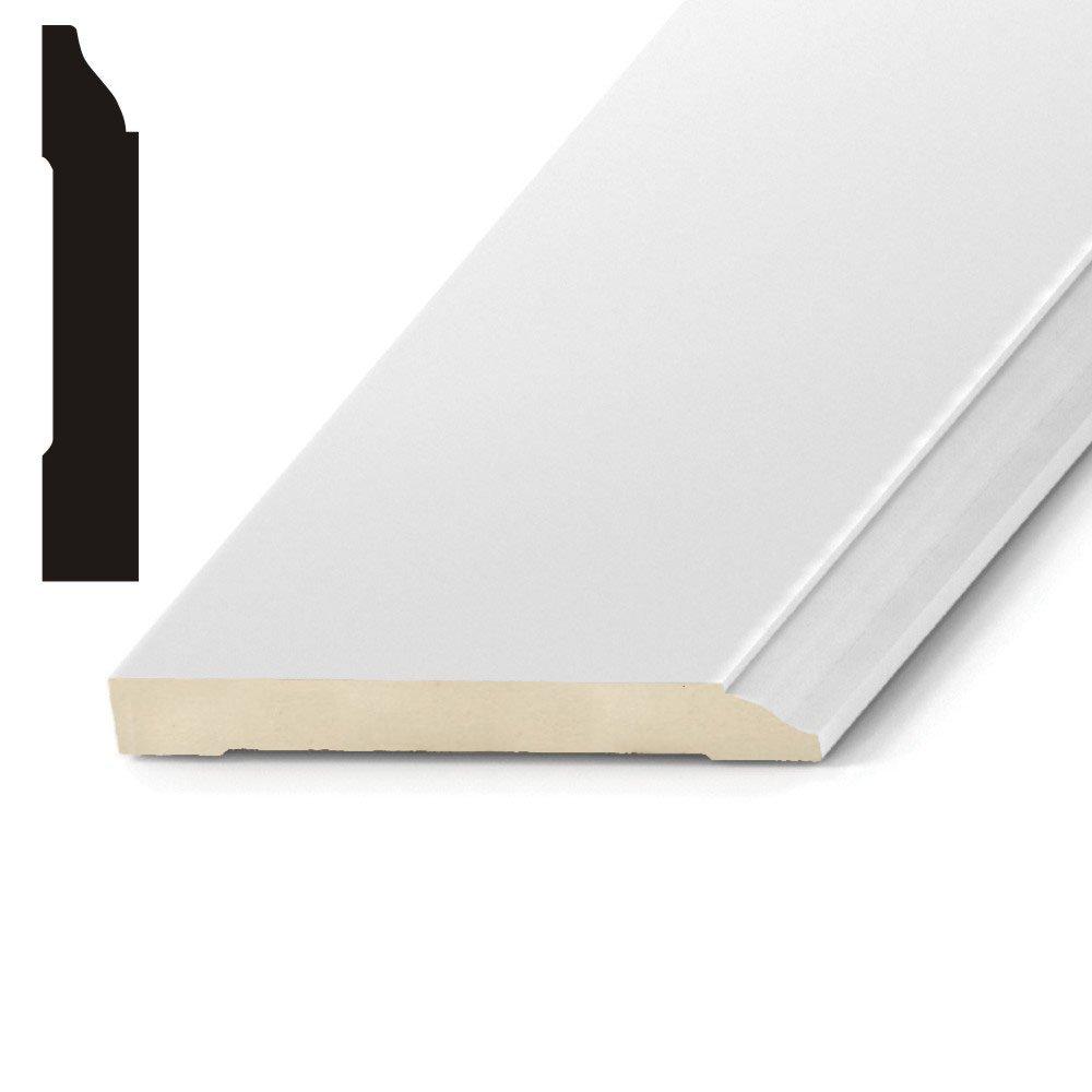 Flexible Wall Baseboard Molding Trim, 4″X16.4' Self-Adhesive Vinyl  Baseboards