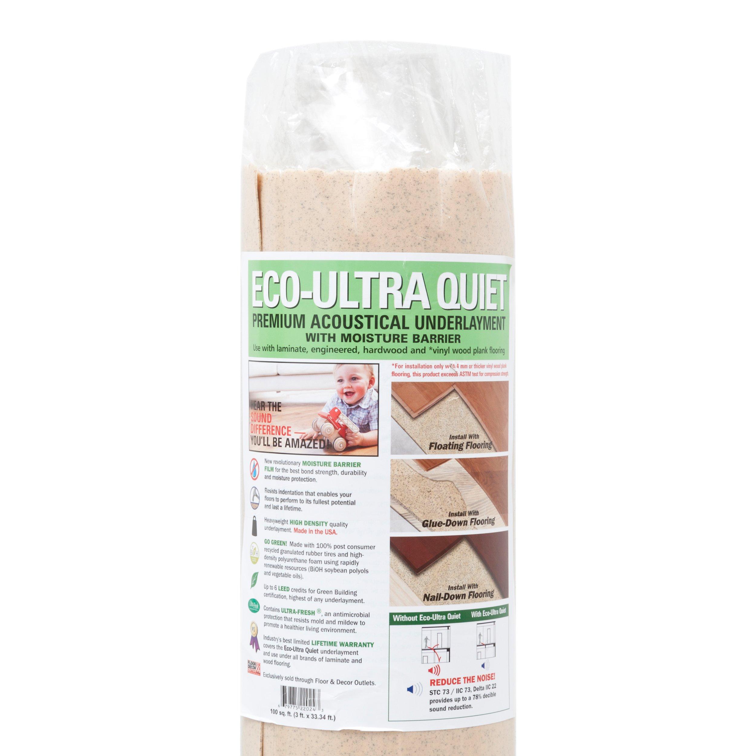 Eco Ultra Quiet Premium Acoustical Underlayment