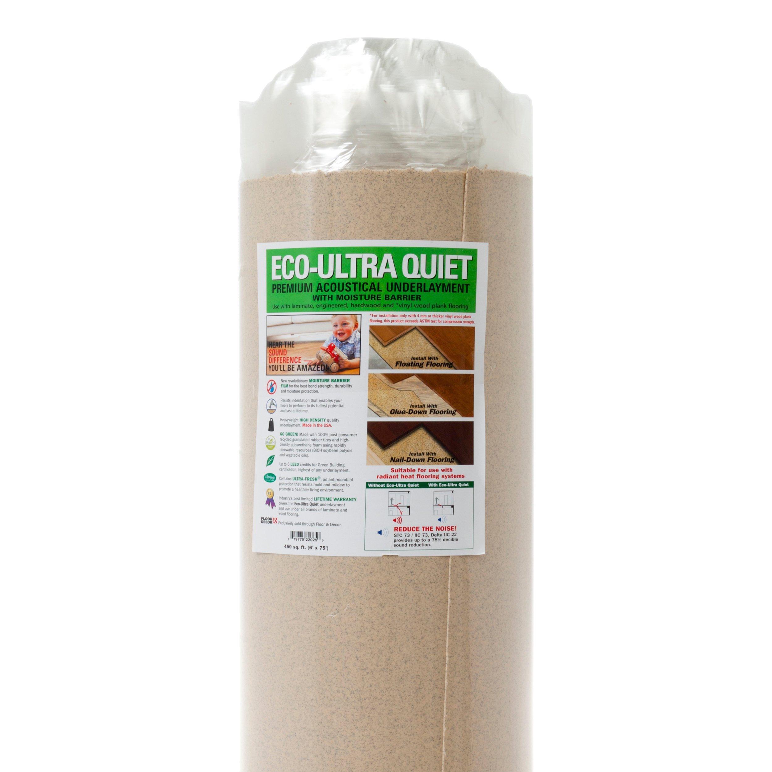Eco Ultra Quiet Premium Acoustical Underlayment Floor and Decor