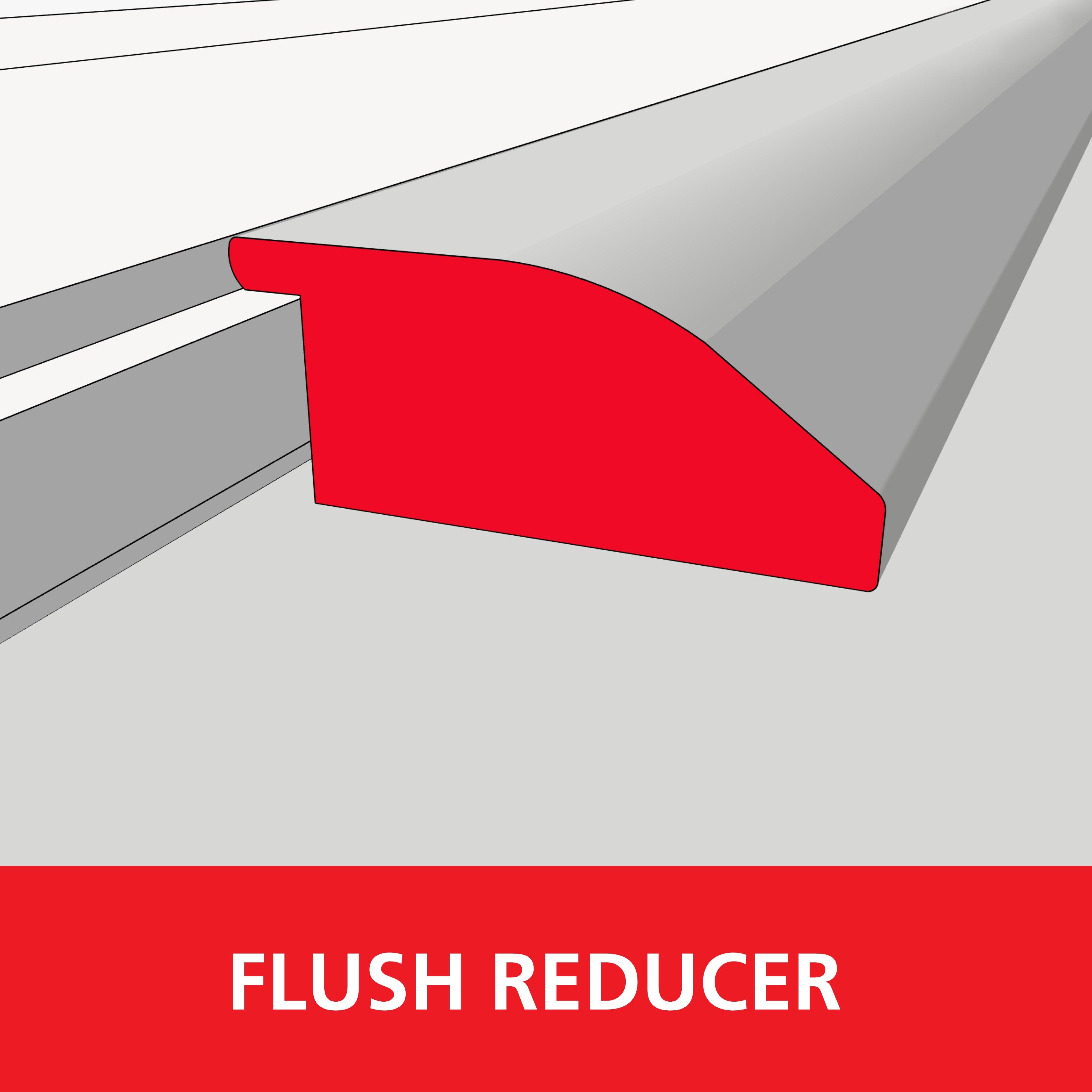 Solid Wood 901 5/8in. x 94in. Flush Reducer