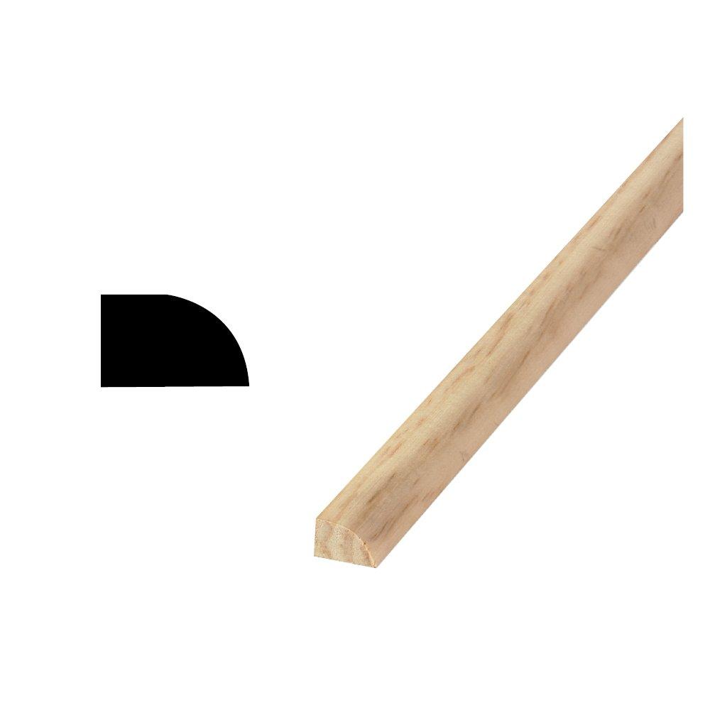 Solid Wood 0129 7/16in. x 11/16in. x 1ft. Shoe - 7/16in. x 11/16in. x ...