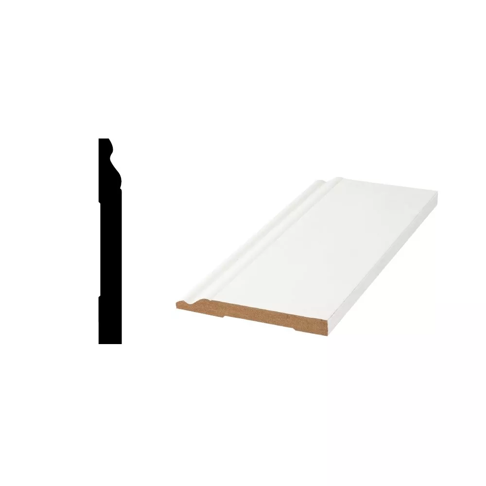 MDF 1866 15mm x 5 1/4in. x 1ft. Base