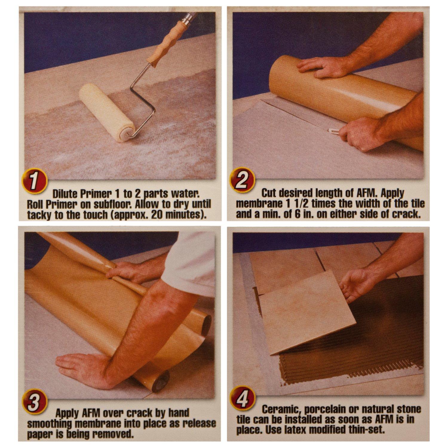 Anti Fracture Membrane Tile Flooring Crack Protection Kit