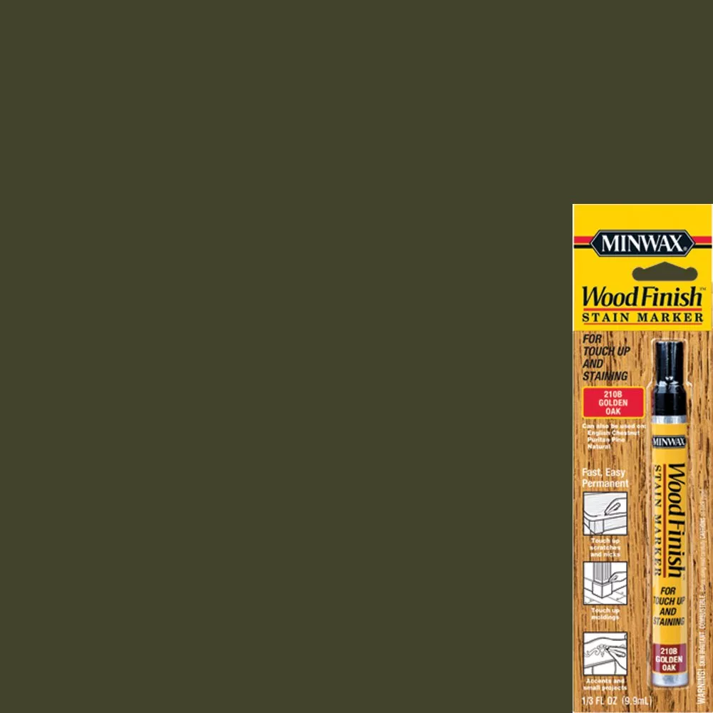 Minwax Ebony Oak Wood Stain Marker Floor and Decor