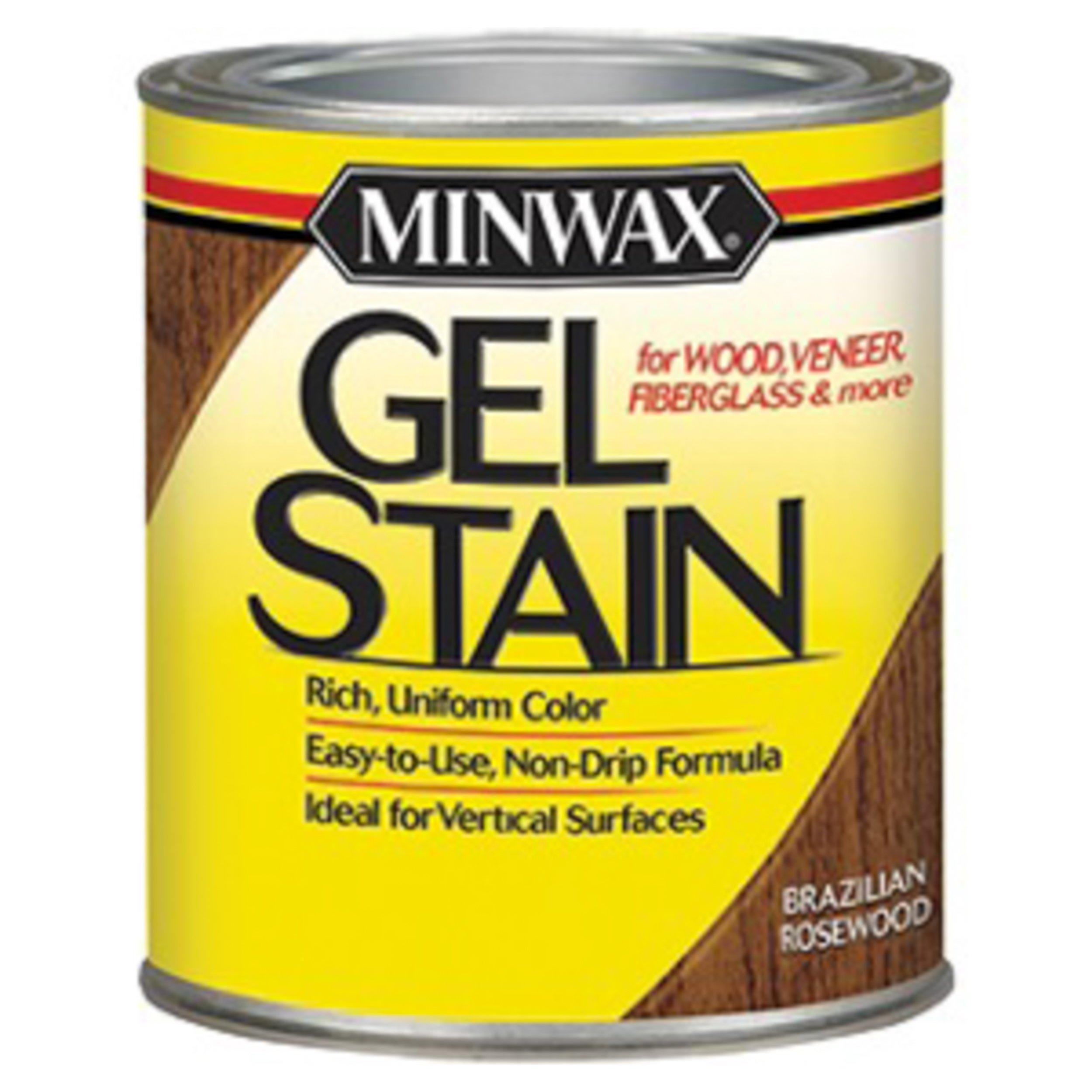 Minwax Rosewood Gel Stain Floor and Decor
