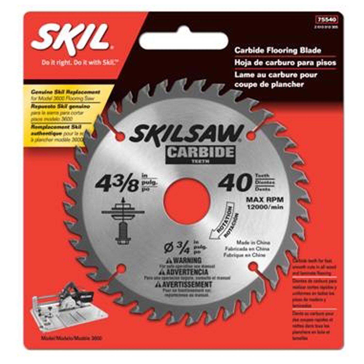 Skil 40T Flooring Saw Blade Floor and Decor