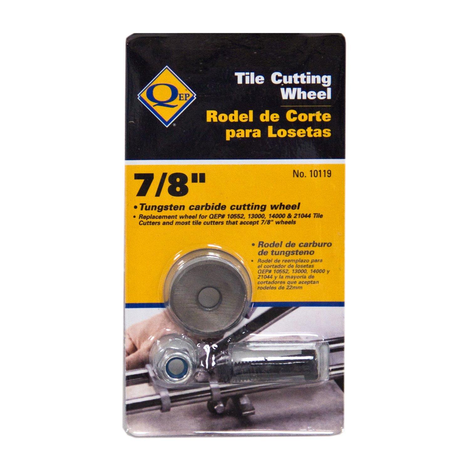 QEP Tungsten Carbide Replacement Cutting Wheel Floor and Decor