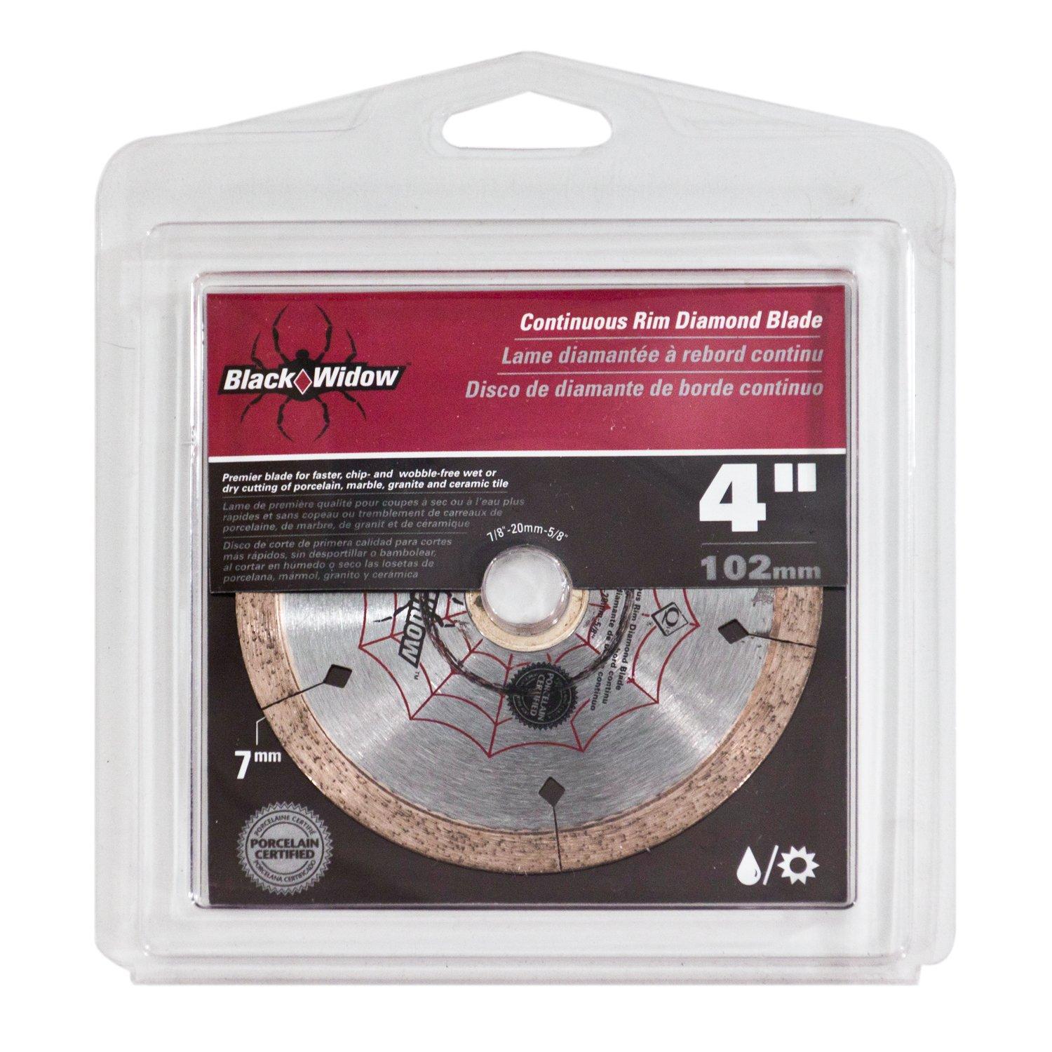 QEP Black Widow Wet Saw Blade Floor & Decor