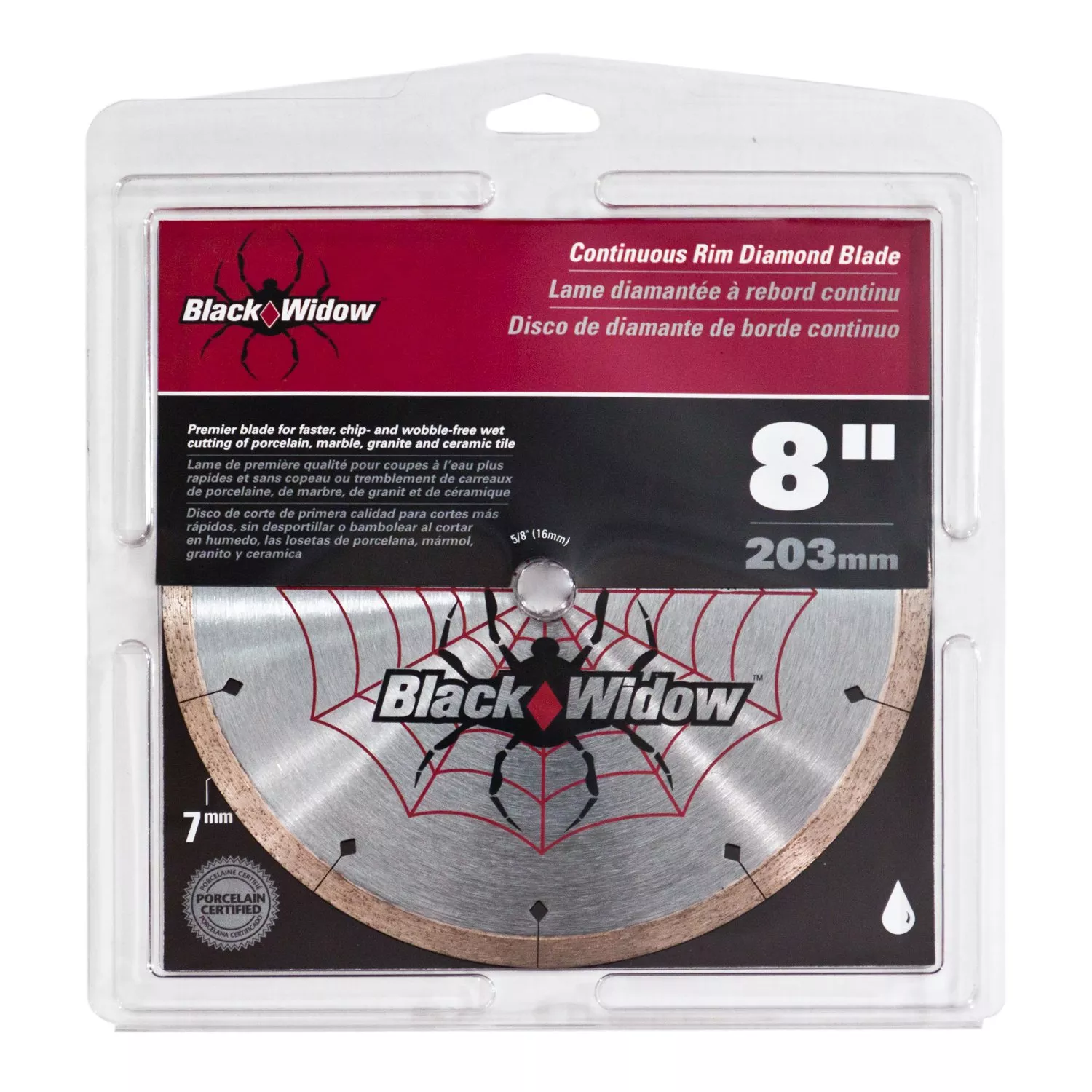 QEP Black Widow Wet Saw Blade Floor and Decor