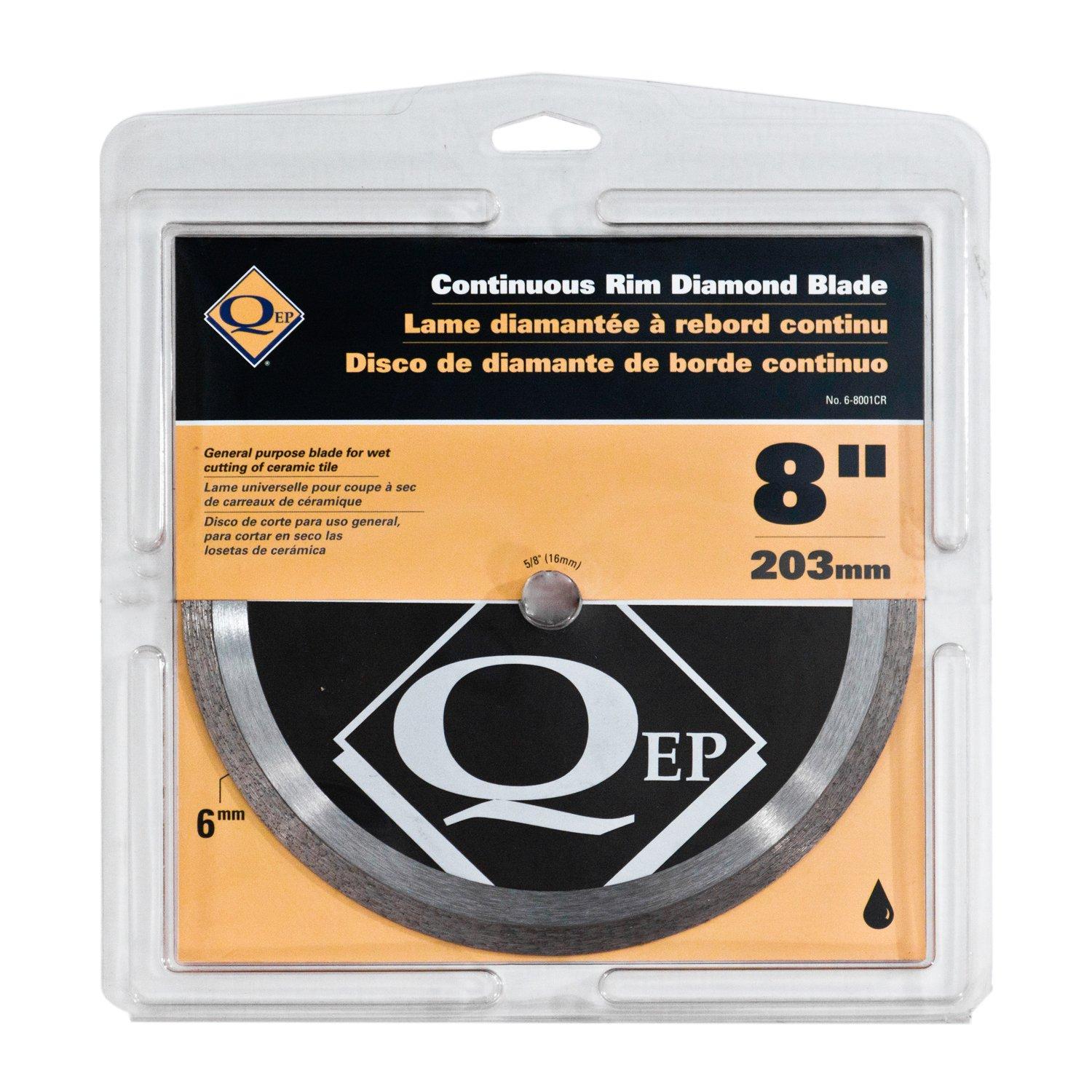 QEP Standard Continuous Rim Wet Saw Blade Floor and Decor