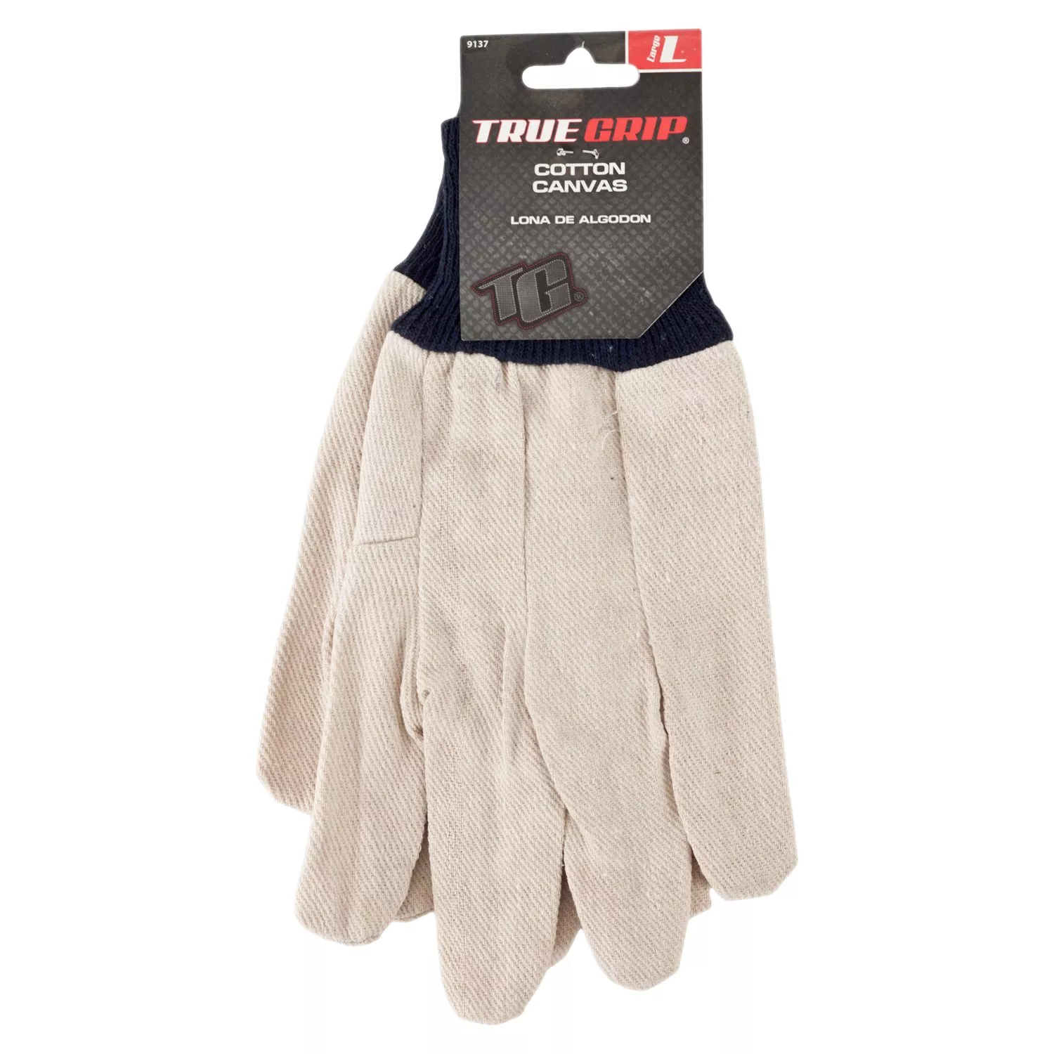 True Grip Cotton Canvas Gloves Large